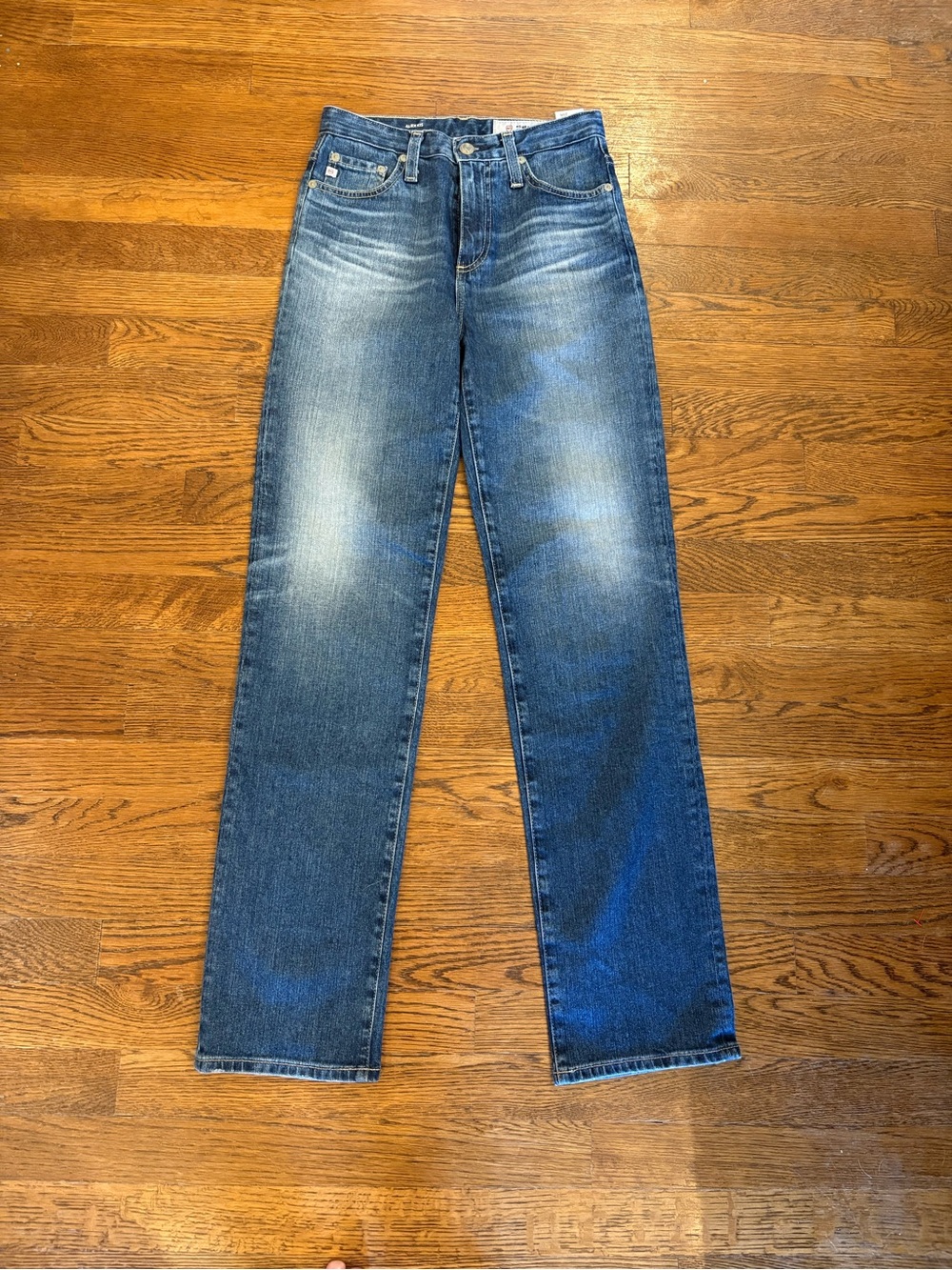 Alexxis high rise Straight Jeans
